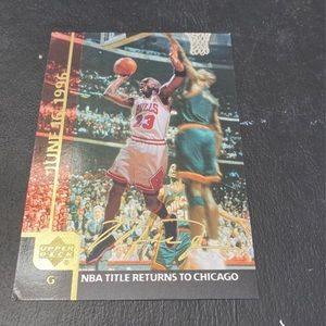 Large Micheal Jordan cards